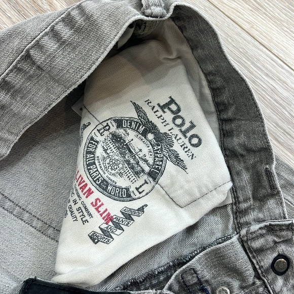 Polo By Ralph Lauren Sullivan Slim Gray Jeans size 33x30 men - Picture 7 of 10